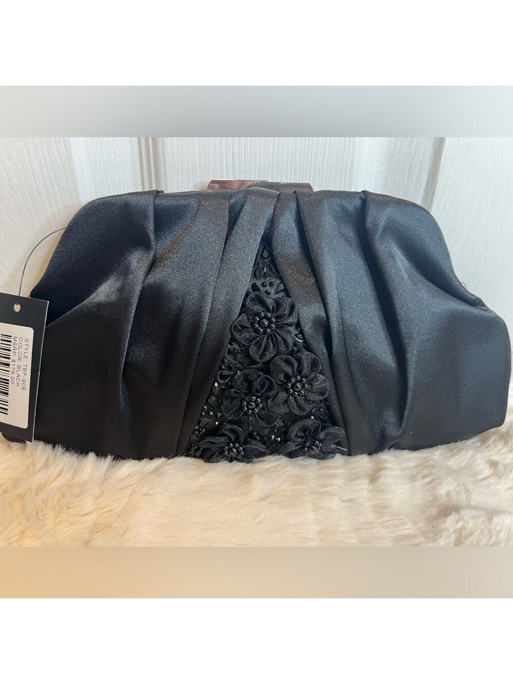 BADGLEY MISCHKA CLUTCH/CROSSBODY/HANDBAG BLACK